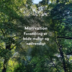 Motivation - forandring er både muligt og nødvendigt